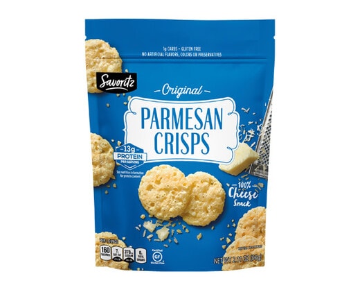 aldi keto Savoritz Parmesan Chips