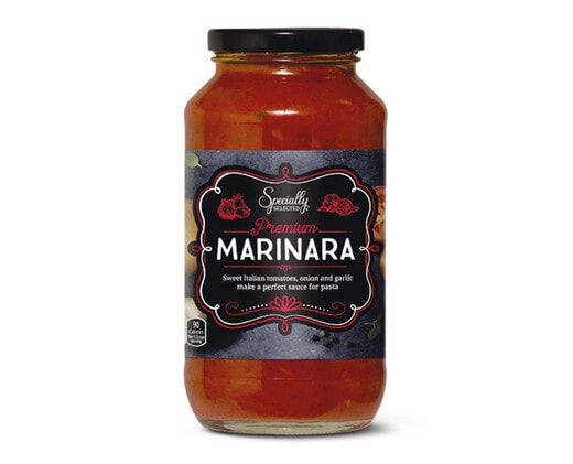 aldi keto Specialty Selected Premium Marinara Sauce