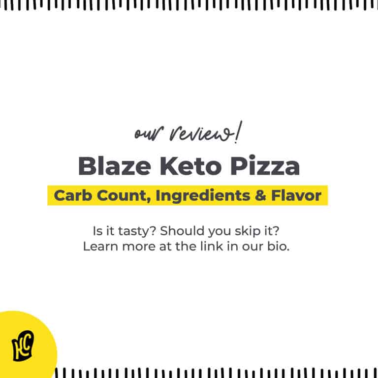 Blaze Pizza Keto Crust Review 2024 KetoConnect