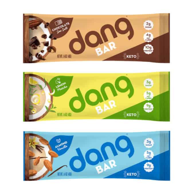 dang bars keto friendly and vegan