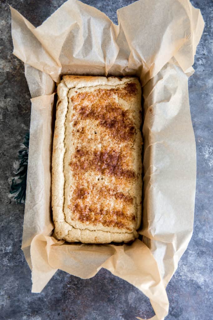 Egg Loaf loaf right from the oven