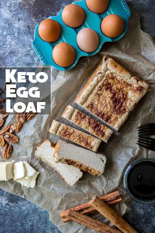 Our egg loaf recipe is made with three whole ingredients, is easy to prepare and will satisfy your entire family for a healthy breakfast!