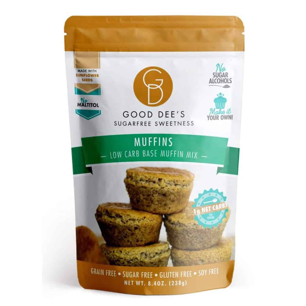 best keto products muffin baking mix by good dees
