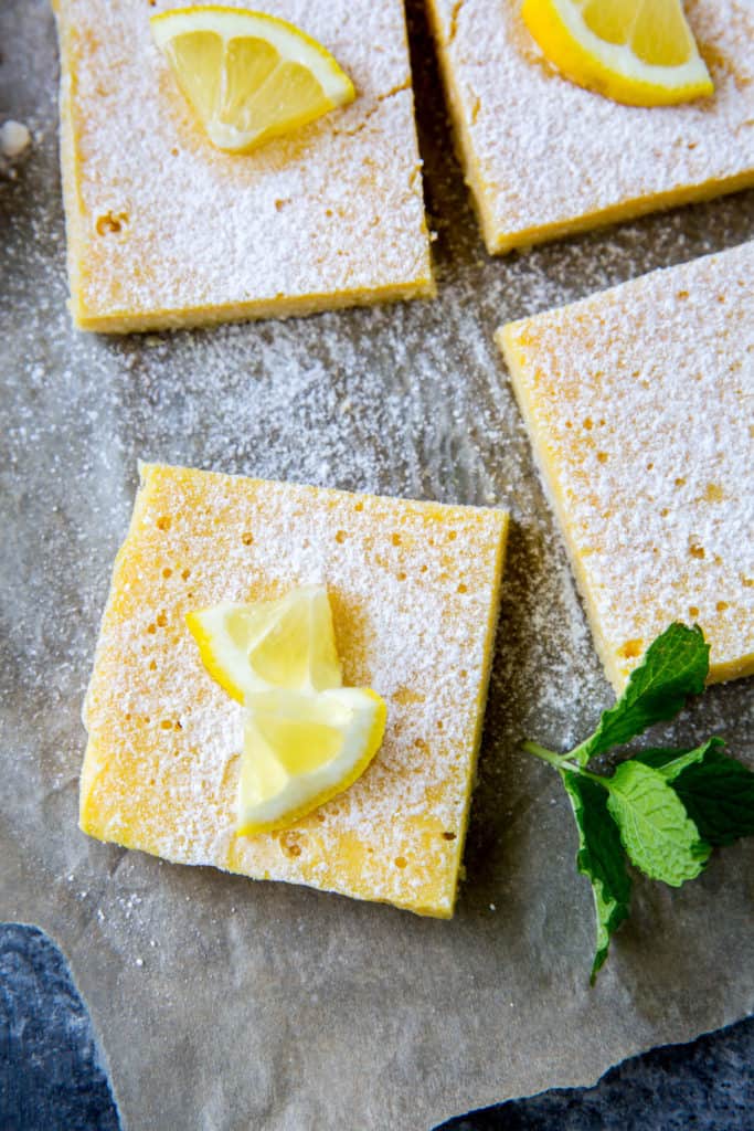 keto lemon bars