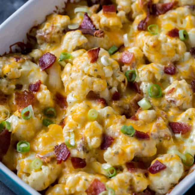 keto cauliflower casserole keto cauliflower casserole