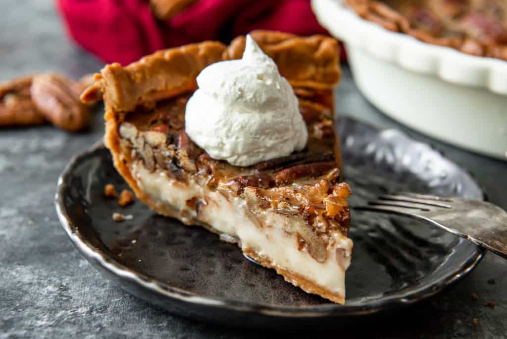 keto slice of pecan pie