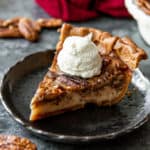 pecan pie slice