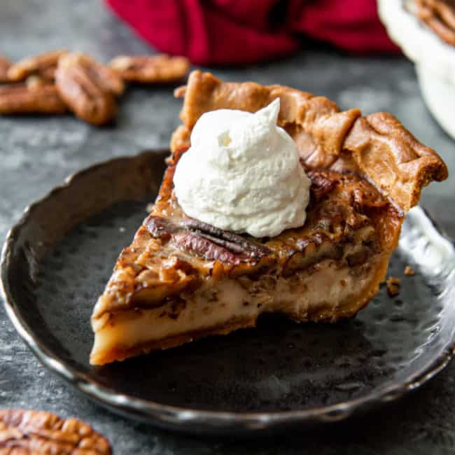 keto pecan pie pecan pie slice