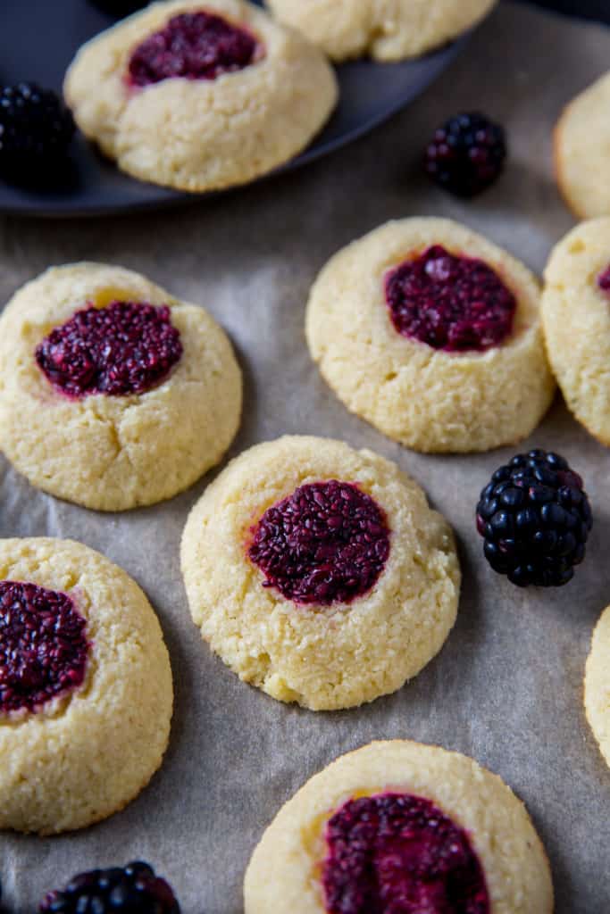 Easy Thumbprint Cookies With Blackberry Jam KetoConnect