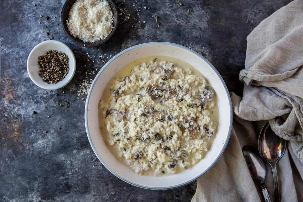 is cauliflower keto cauliflower risotto