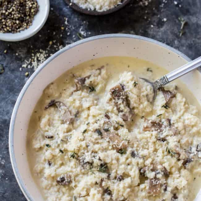 cauliflower risotto