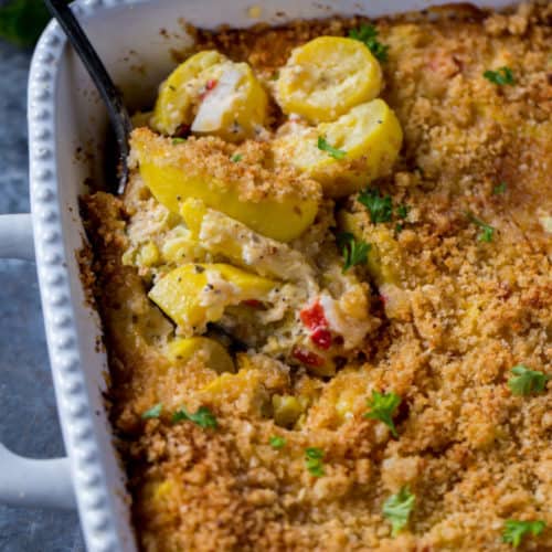 Low Carb Casserole Squash Bacon And Pimentos KetoConnect low-carb-casserole-squash-bacon-and-pimentos-ketoconnect