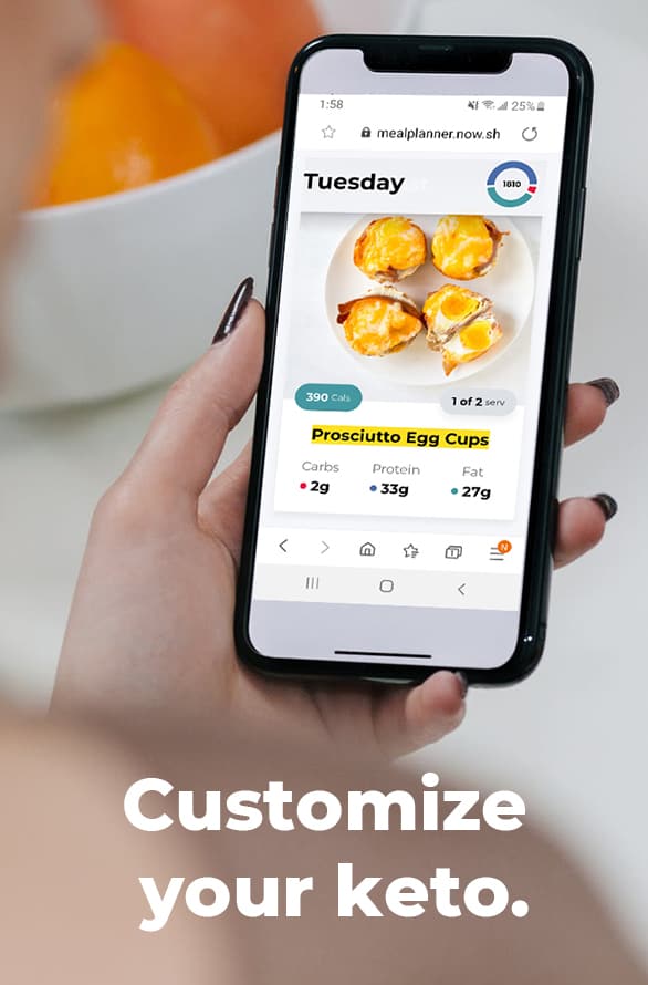 join the curve keto membership for custom keto meal plans as well as courses and other resources