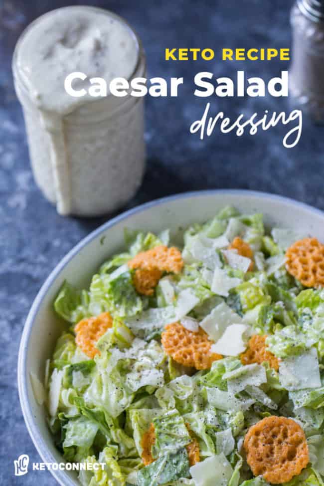 Homemade Keto Caesar Dressing KetoConnect
