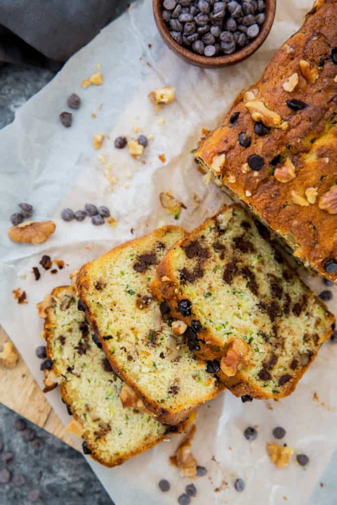 Chocolate Chip Zucchini Bread Chocolate Chip Zucchini Bread