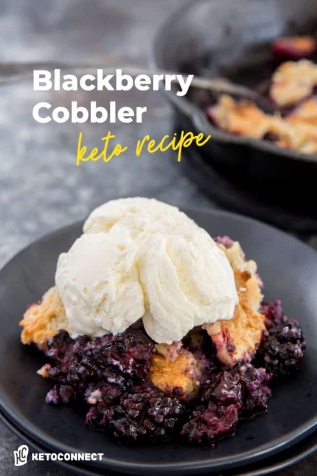 Keto Blackberry Cobbler (Quick Easy Recipe) KetoConnect