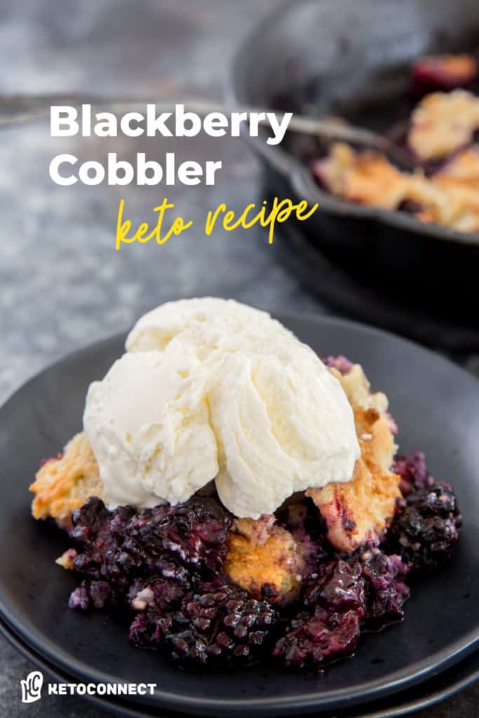 keto blackberry cobbler