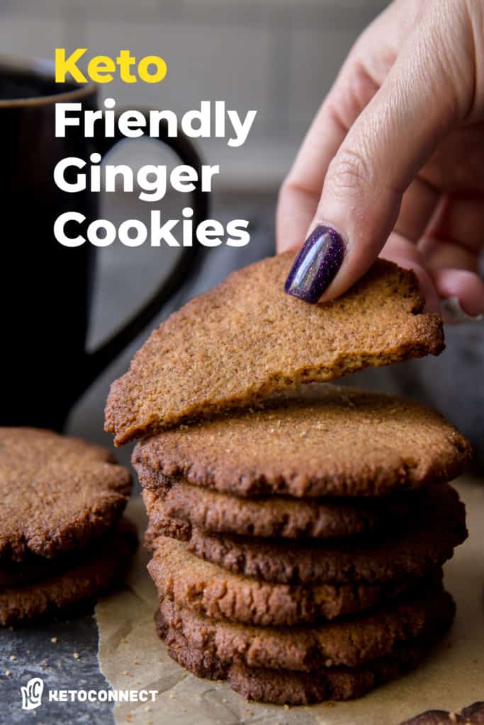 keto ginger cookies