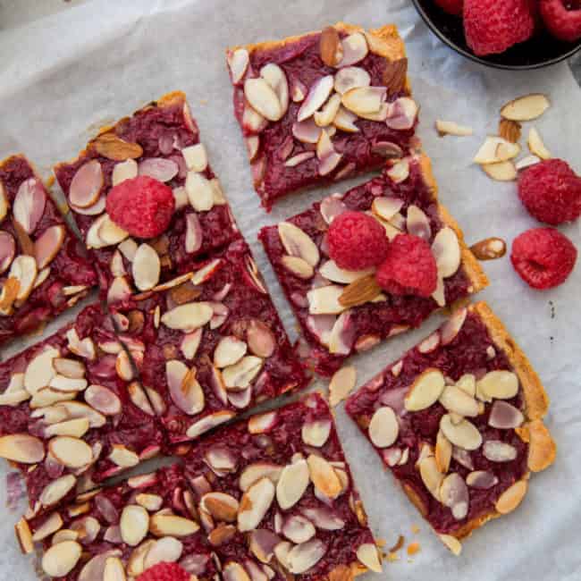 raspberry pie bars