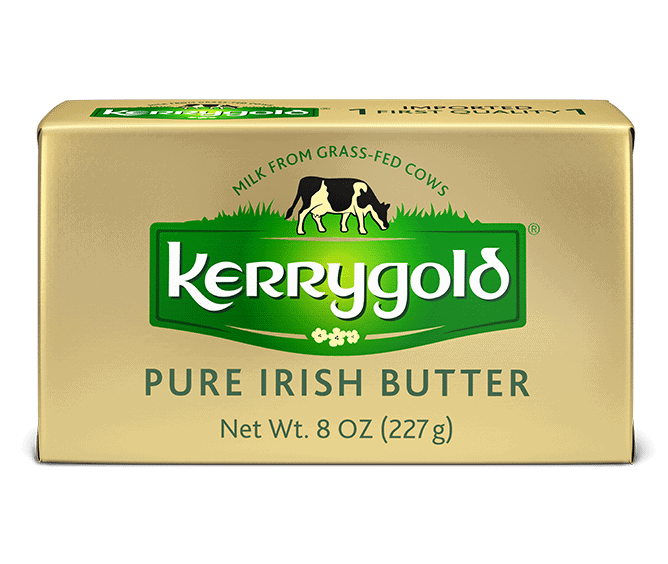 package of kerrygold salted butter