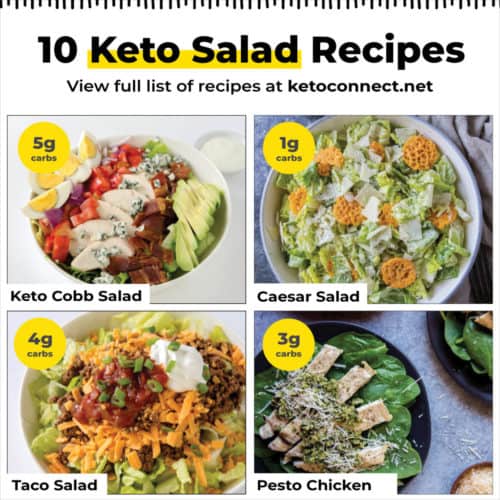 Top 10 Keto Salad Recipes KetoConnect