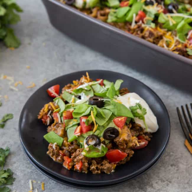 Keto Taco Salad Keto Taco Salad