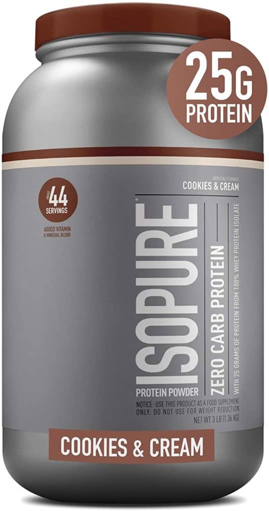 Isopure Keto Protein Powder