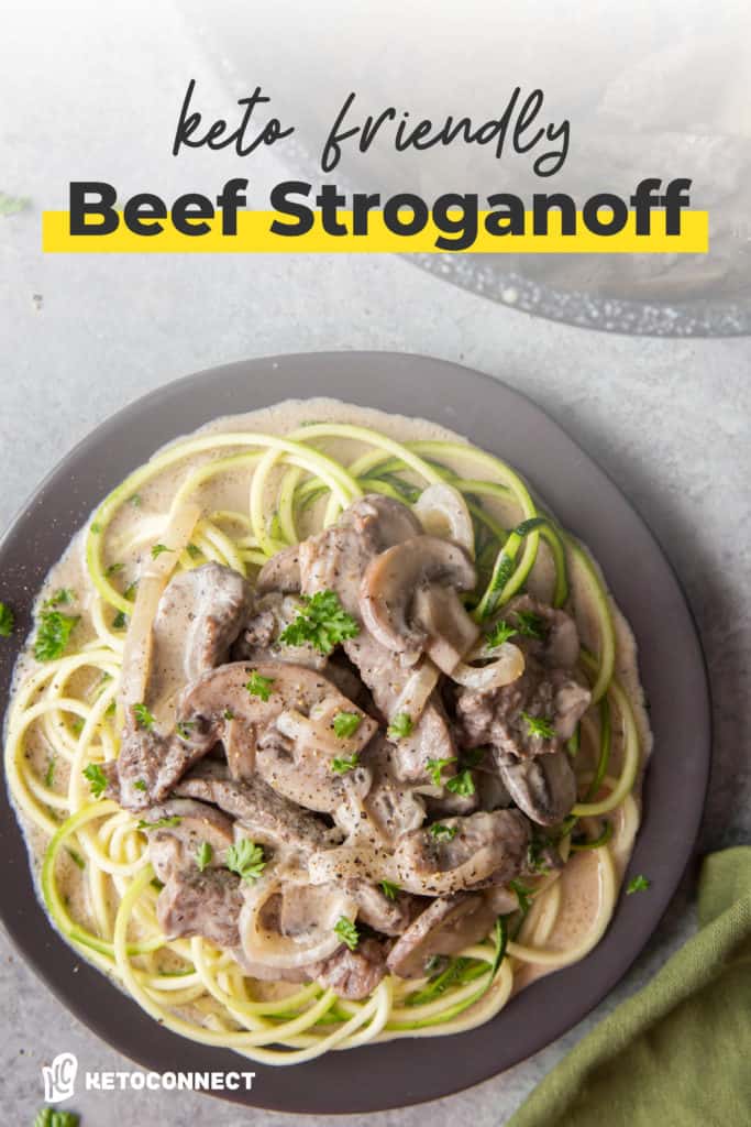 Keto Beef Stroganoff