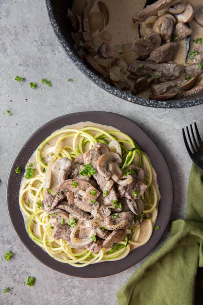 Keto Beef Stroganoff-image