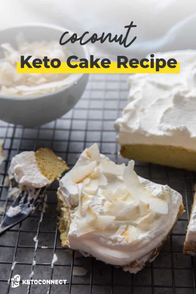 Keto Coconut Cake | Nut Free! - KetoConnect