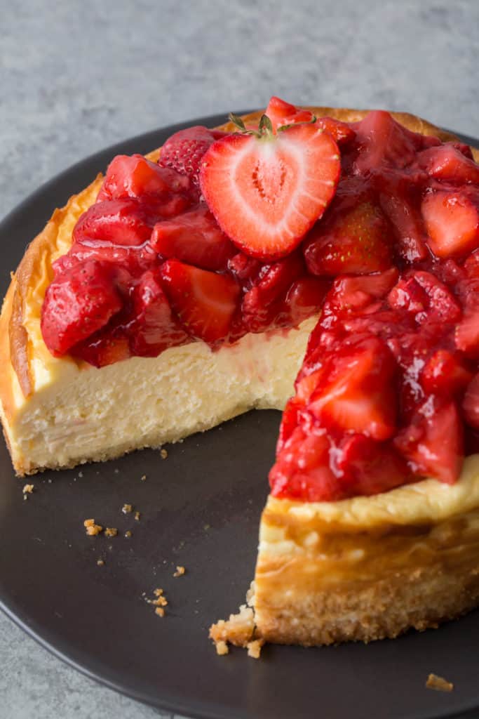 Keto Strawberry Cheesecake