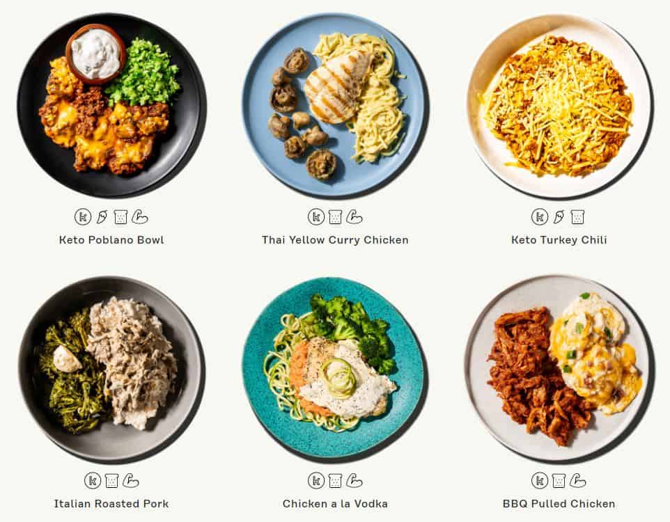 keto dinner meals from factor 75