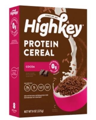 best keto cereal high key protein cereal chocolate flavor