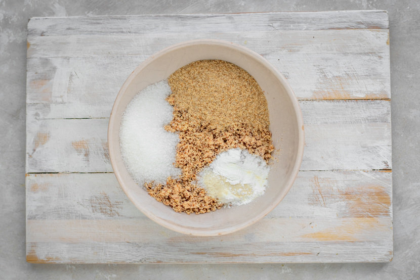 Keto Donuts Sweetener and spices for the keto donuts