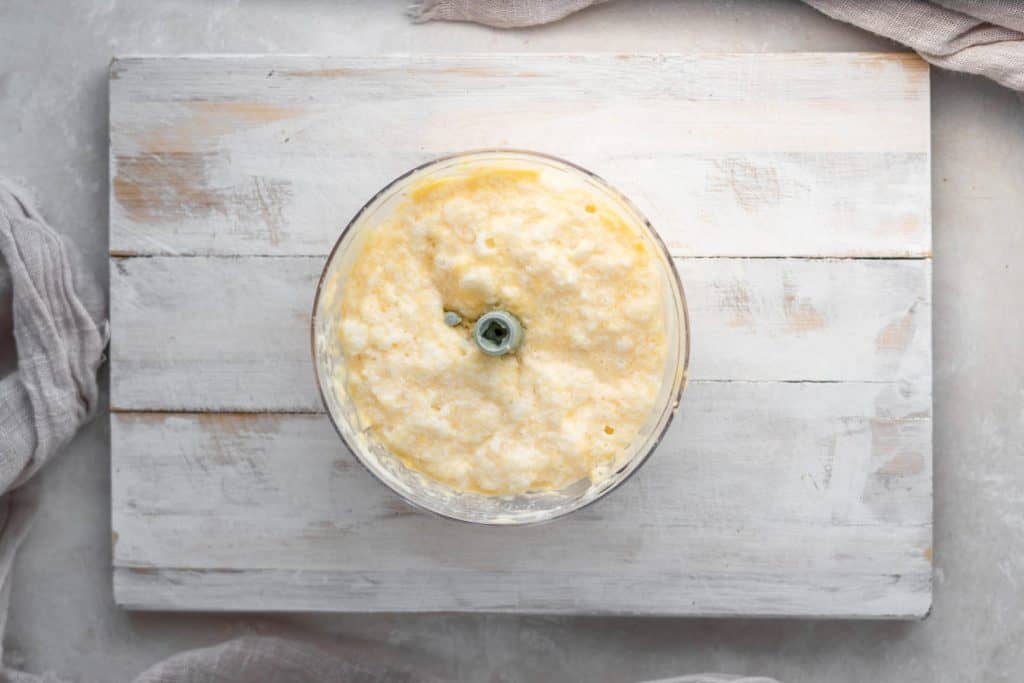 best keto bread Egg whites mixed in bread batter