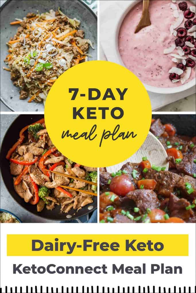Dairy free meal plan featured image