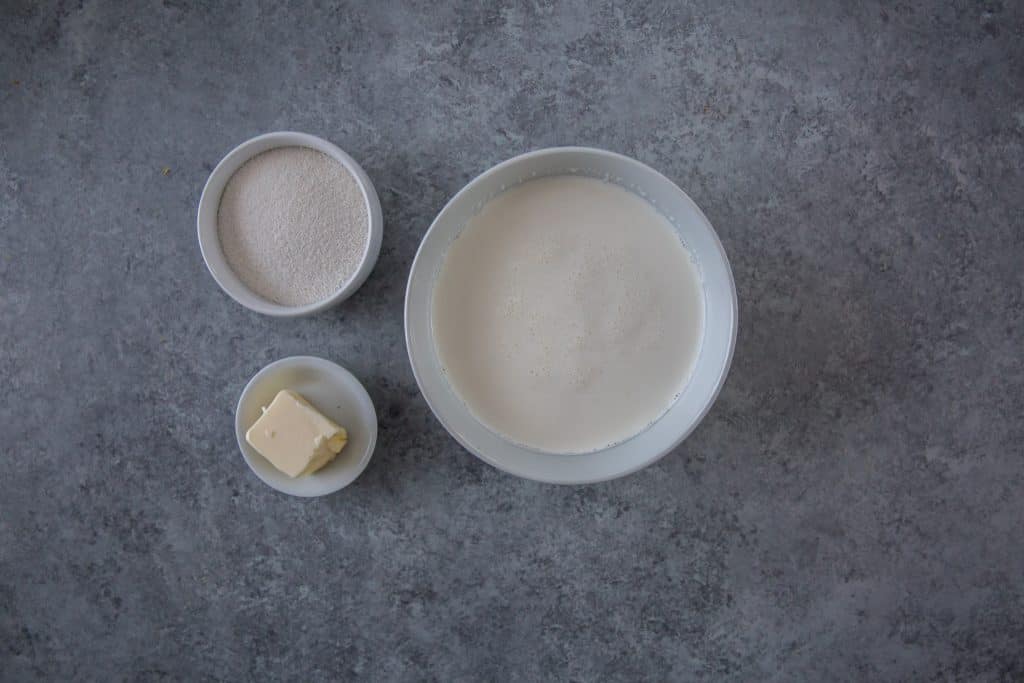 Keto Condensed Milk ingredients for sweetened condensed milk