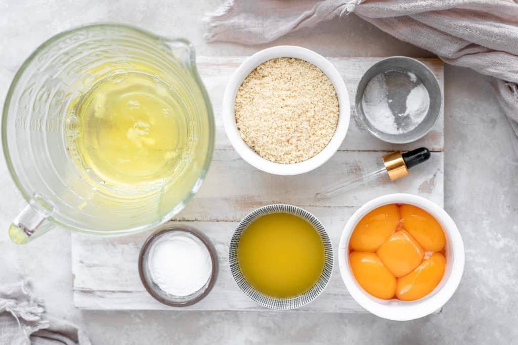 make almond flour keto bread using these ingredients Ingredients to make keto bread