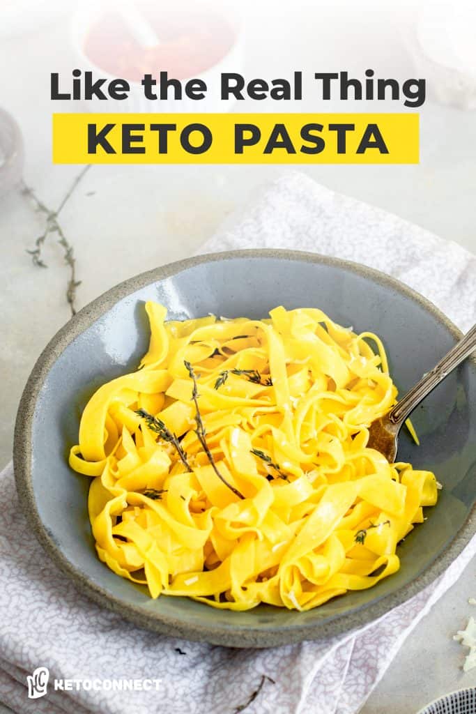 Keto Pasta keto pasta pin