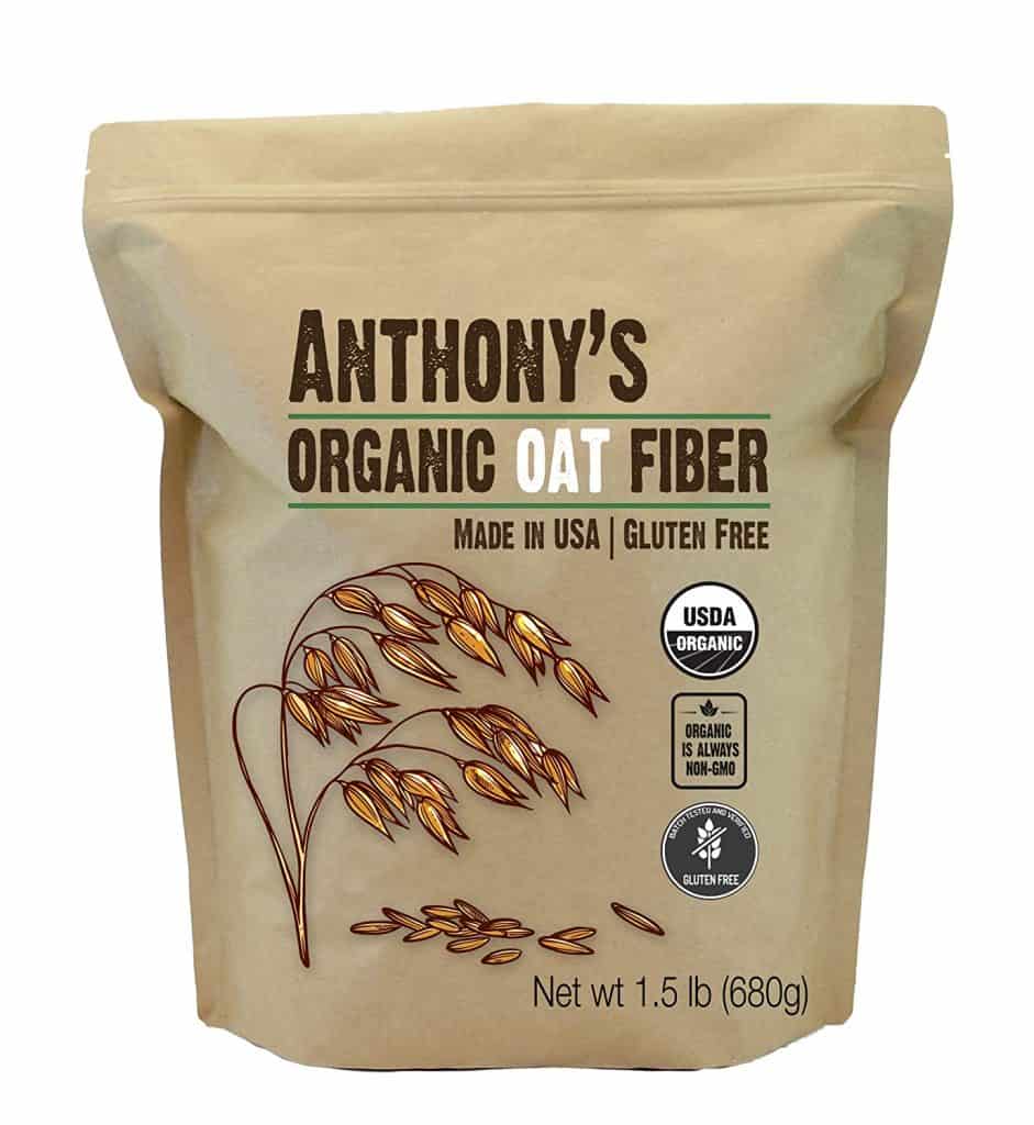 A bag of Anthonys oat fiber