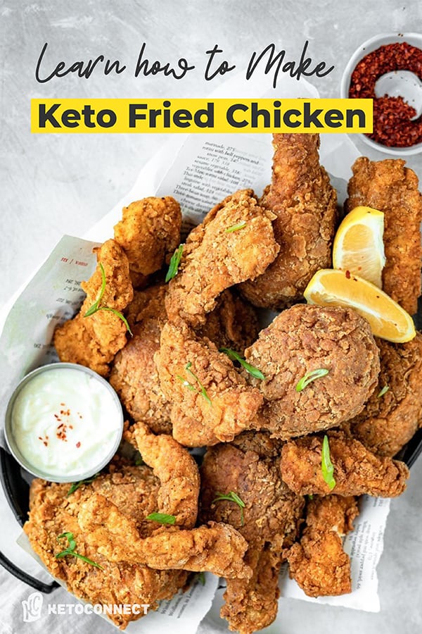 The BEST Keto Fried Chicken EVER.