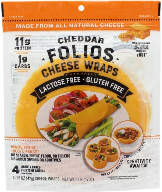 trader joe's keto Folio’s Cheese Wraps