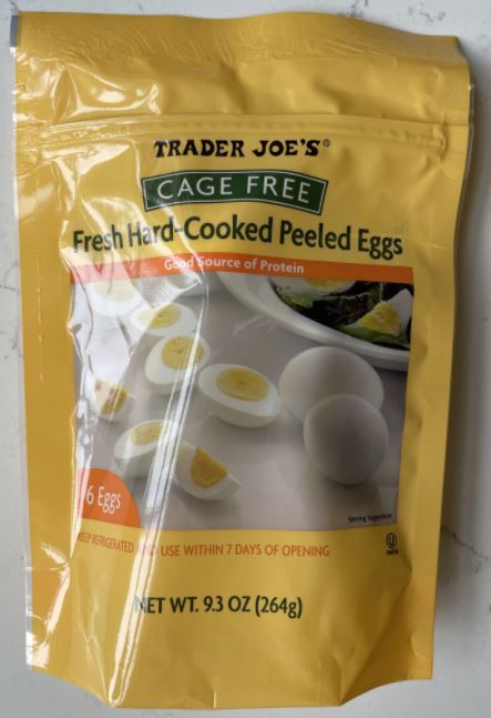 Trader Joe's Cage Free Fresh Hard-Cooked Peeled Eggs