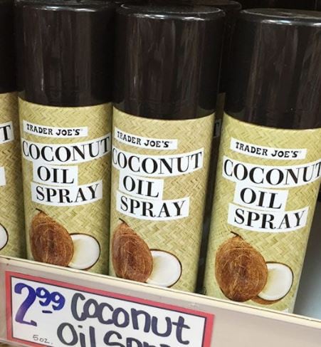 trader joe's keto Trader Joe’s Coconut Oil Spray