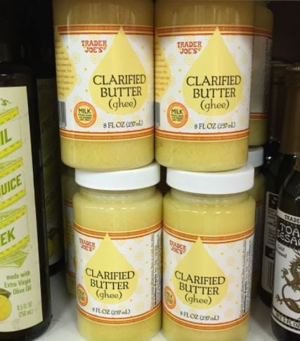 trader joe's keto Trader Joe’s Ghee