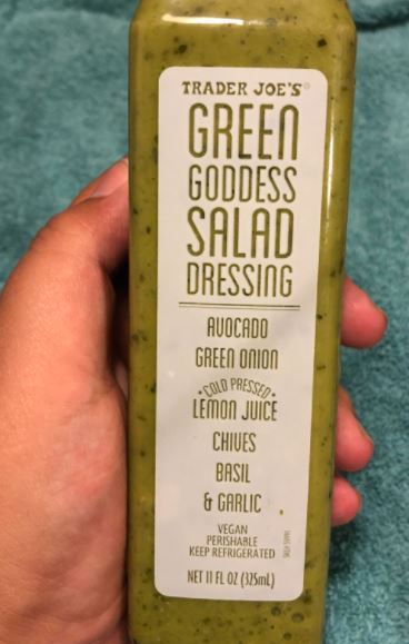 trader joe's keto Trader Joe's Green Goddess Salad Dressing