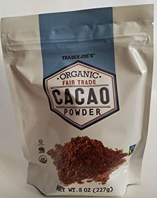 trader joe's keto Trader Joe’s Organic Fair Trade Cacao Powder
