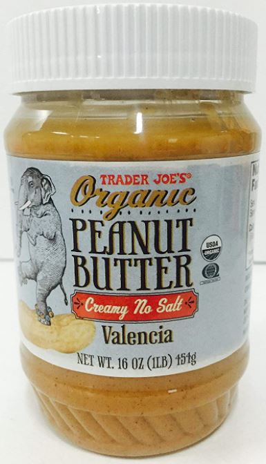 trader joe's keto Trader Joe’s Organic Peanut Butter