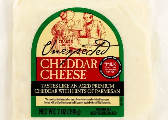 Trader Joe's Unexpected Cheddar Cheese