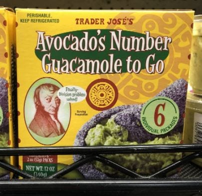 Trader Jose’s Avocado’s Number Guacamole to Go